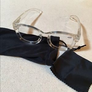 472 👓NIB Eyekepper Large Frame Reading Glasses +0.50👓